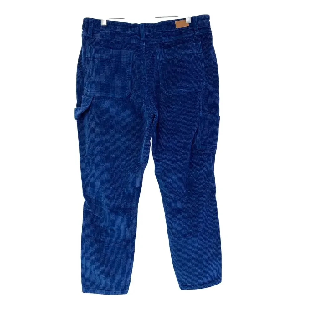 Judy Blue High Waist Corduroy Ankle Pants Slim Fit Sz 31 Academia Classic Preppy